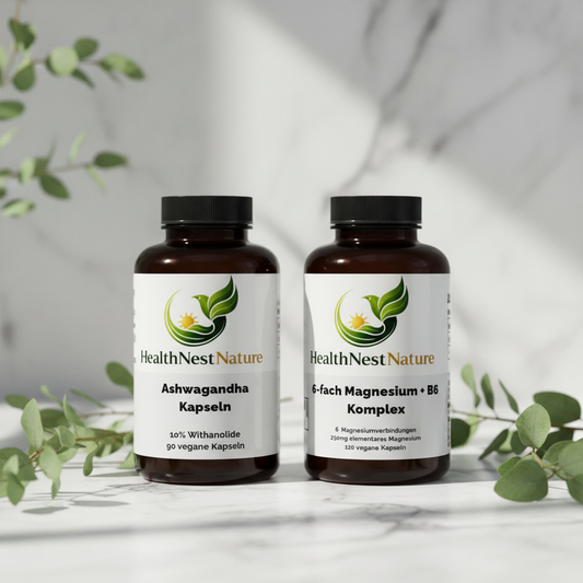 Sleep & Stress Pack - Ashwagandha + Magnesium + B6